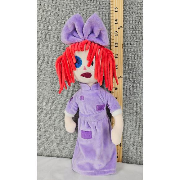 AMAZING DIGITAL CIRCUS RED RAGATHA PLUSHIES STUFFED DOLL TOY 14" - Picture 4 of 4